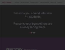Tablet Screenshot of hiref-1students.com